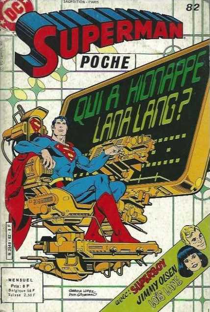 Scan de la Couverture Superman Poche n 82